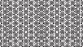 Geometric seamless pattern in black and white Royalty Free Stock Photo