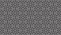 Geometric seamless pattern in black and white Royalty Free Stock Photo