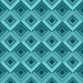 Geometric Seamless Pattern in Blue Color. Abstract Repeating Bg.