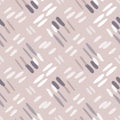 Geometric seamless pattern with dash line. Diagonal line shapes endless wallpaper. Doodle stripe backdrop