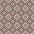 Geometric seamless pattern. The diamonds, squares and stripes in pastel gentle tones. It can be used as wallpaper, paper Royalty Free Stock Photo