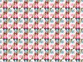 Geometric seamless pattern with hypnotic triangles
