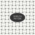 Geometric seamless pattern with intertwined bands