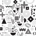 Geometric seamless pattern