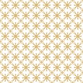 Geometric seamless pattern related to Arabic or Islamic Royalty Free Stock Photo