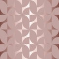 Geometric seamless pattern. Repeated elegant modular background. Luxury texture for design prints. Repeating bauhaus decorative pa