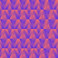 Geometric seamless pattern with rhombuses in neon purple violet and orange. Trendy vibrant colors. Retro 80s 90s style