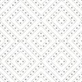 Geometric seamless pattern of silvery diagonal lines and circle Royalty Free Stock Photo