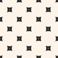 Geometric seamless pattern, simple vector texture with squares Royalty Free Stock Photo