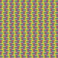 Geometric seamless pattern of square, abstract background, optical illusion. Checkered design, bright multicolored Royalty Free Stock Photo