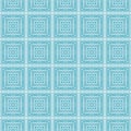 Geometric seamless pattern. Turquoise