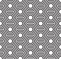 Geometric seamless pattern. Turtle shell pattern Royalty Free Stock Photo