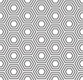 Geometric seamless pattern. Turtle shell pattern Royalty Free Stock Photo