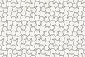 Geometric seamless pattern. Vector background with abstract line texture. Neutral monochrome wallpaper, black white Royalty Free Stock Photo