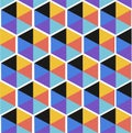 Geometric seamless pattern