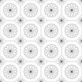 Geometric seamless pattern. Vector illustration