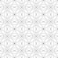 Geometric seamless pattern. Vector illustration