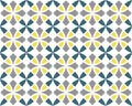 Geometric seamless pattern. Vintage textures. Abstract seamless arabesque vector pattern. Color ornament. Gray, yellow, blue trend Royalty Free Stock Photo