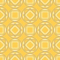 Geometric seamless pattern. Yellow gray and white colored background Royalty Free Stock Photo
