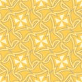 Geometric seamless pattern. Yellow gray and white colored background Royalty Free Stock Photo