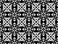 Geometric seamless patternblack and white seamless pattern