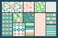 Geometric seamless patterns