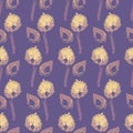 Geometric seamless repeat pattern. Vector illustration Royalty Free Stock Photo