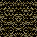 Geometric seamless repeat pattern. Vector illustration. Royalty Free Stock Photo