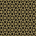 Geometric Seamless Vector Fine Pattern. Classic Ornament Royalty Free Stock Photo
