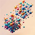 geometric sequences exponential Generative ai for illustratio