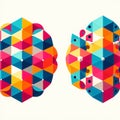 geometric sequences exponential Generative ai for illustratio