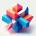 geometric sequences exponential Generative ai for illustratio
