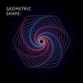 Geometric Shape Vector Graphic Illustration Gradient Royalty Free Stock Photo