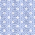 Geometric shapes circle seamless pattern. Modern stylish texture.