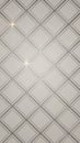 Subtle geometric diamond grid pattern with thin silver lines and subtle light reflections on a light grey background Keywords: Royalty Free Stock Photo