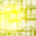 Geometric soft yellowish backlight wiyh squares, Royalty Free Stock Photo