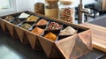 Geometric Spice Rack for Contemporary Cooking Spaces