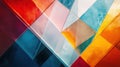 geometric square abstract colorful texture, and background Royalty Free Stock Photo