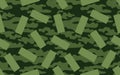 Geometric Square Camouflage abstract seamless pattern, Military rectangular Camouflage repeat pattern design for Army background,