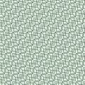 Geometric Square Pattern Seamless Background With Black Outlines On Mint Green Royalty Free Stock Photo