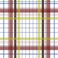 Seamless plaid line pattern design Royalty Free Stock Photo