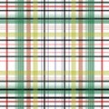 Seamless plaid line pattern design Royalty Free Stock Photo