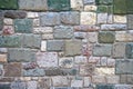 Geometric Stone Wall Royalty Free Stock Photo