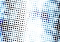 Geometric technological digital abstract modern blue halftone Royalty Free Stock Photo