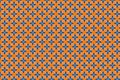 Abstract background texture in geometric ornamental style in orange and blue color. symmetric design template with red, green and Royalty Free Stock Photo