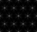 Geometric texture, seamless stars pattern, shiny stars. Royalty Free Stock Photo