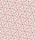Geometric tile grid graphic seamless pattern vector