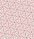 Geometric tile grid graphic seamless pattern vector