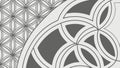 Geometric tile pattern, abstract design, decorative floor art vector design Generative AI Royalty Free Stock Photo