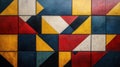 Geometric Tiles, Exploring Color and Shape in Abstract Design